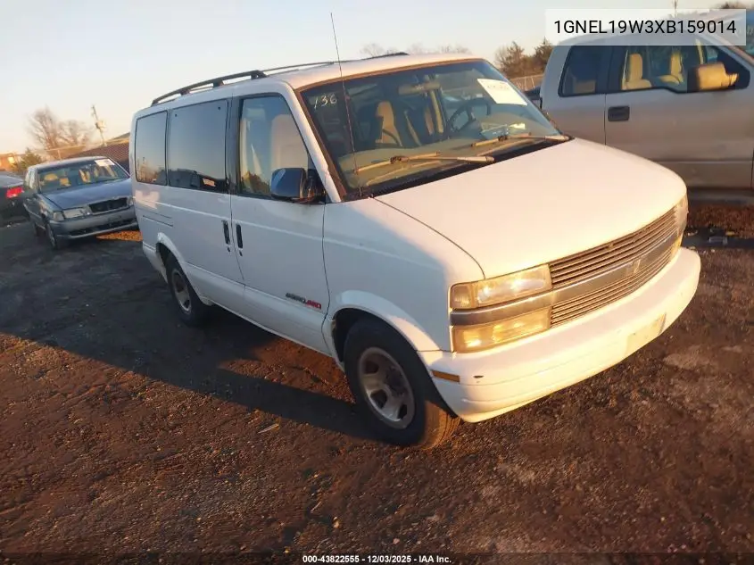 1GNEL19W3XB159014 1999 Chevrolet Astro