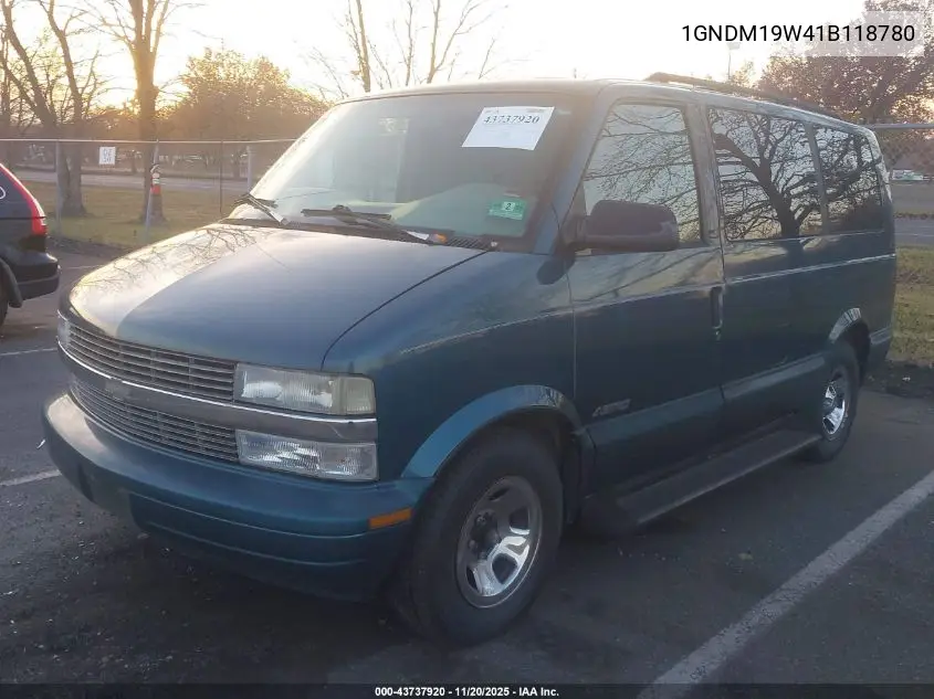 1GNDM19W41B118780 2001 Chevrolet Astro Ls