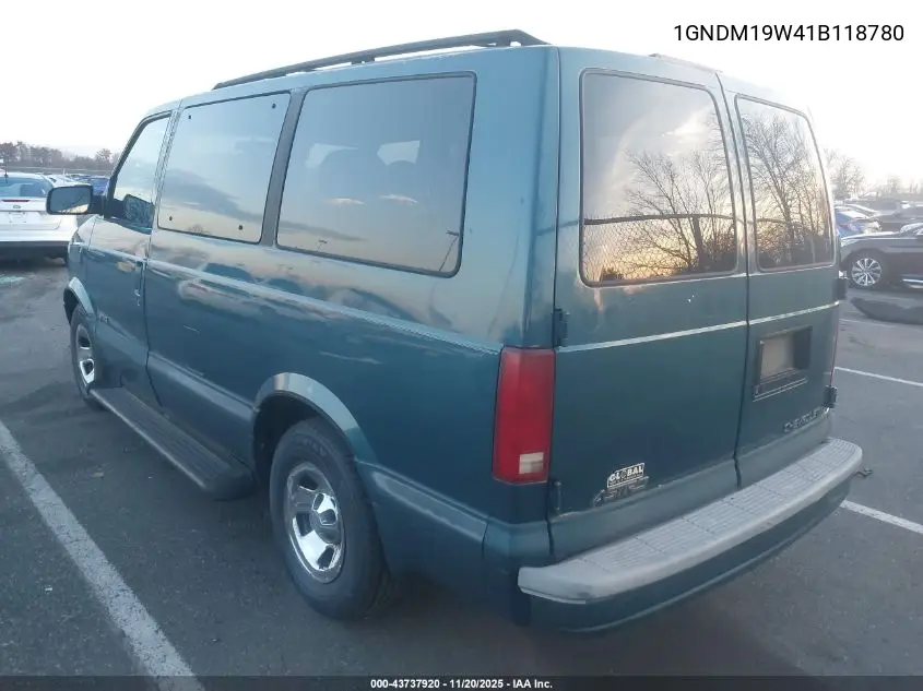 1GNDM19W41B118780 2001 Chevrolet Astro Ls