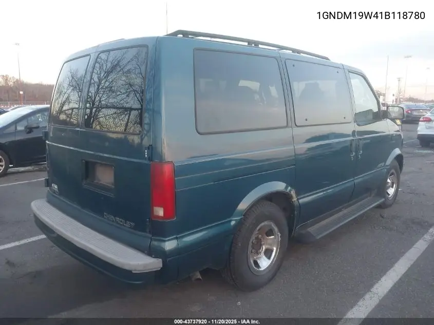 1GNDM19W41B118780 2001 Chevrolet Astro Ls