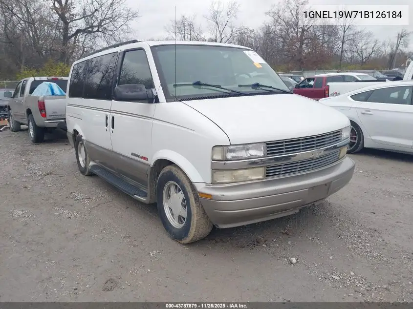 1GNEL19W71B126184 2001 Chevrolet Astro Ls