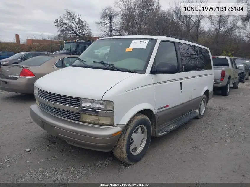 1GNEL19W71B126184 2001 Chevrolet Astro Ls