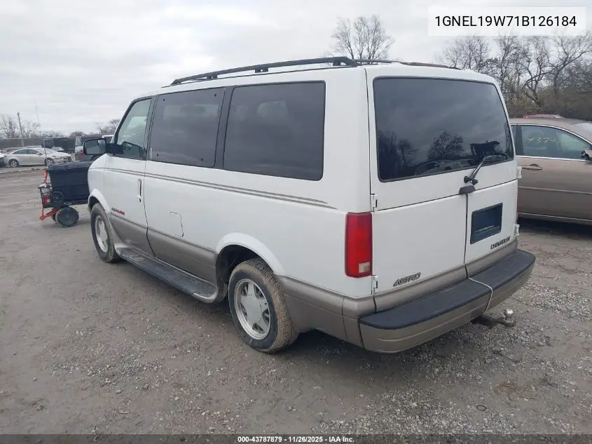 1GNEL19W71B126184 2001 Chevrolet Astro Ls