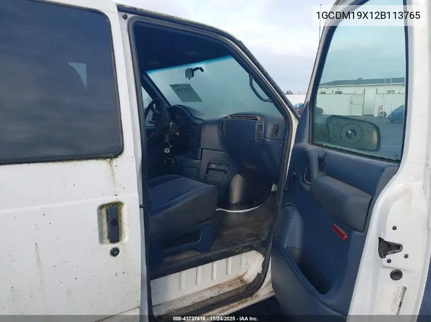 1GCDM19X12B113765 2002 Chevrolet Astro