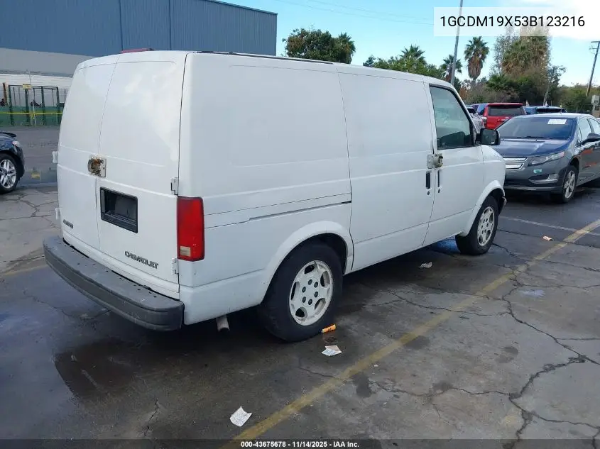 1GCDM19X53B123216 2003 Chevrolet Astro