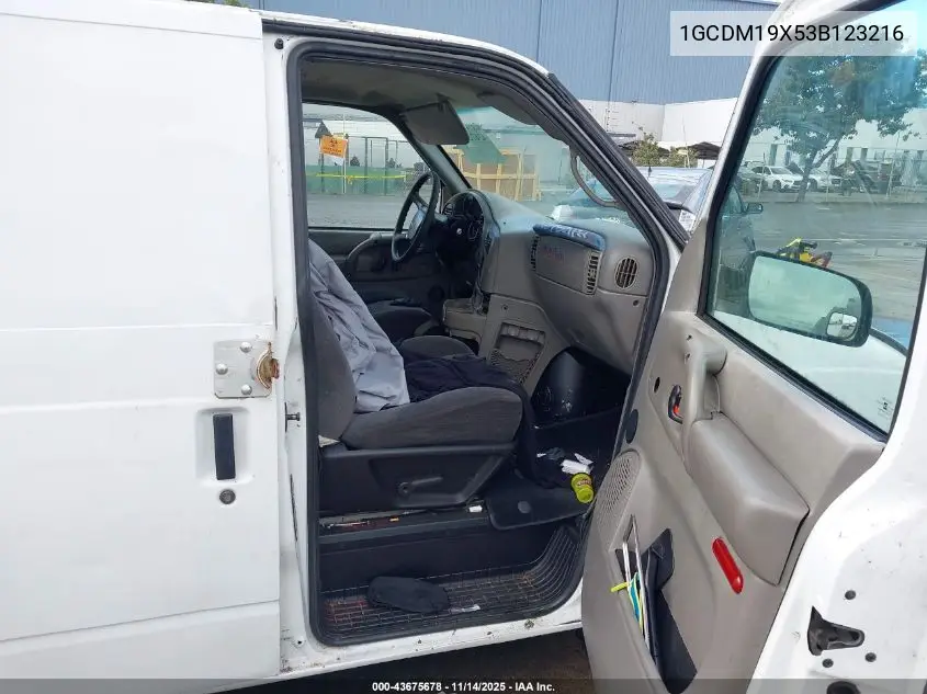 1GCDM19X53B123216 2003 Chevrolet Astro