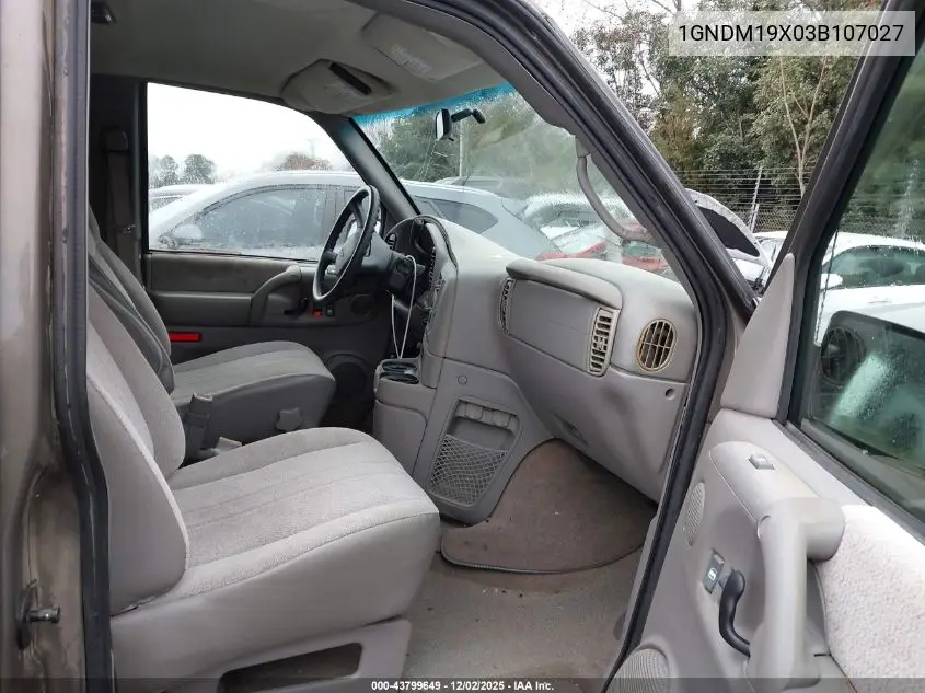 1GNDM19X03B107027 2003 Chevrolet Astro