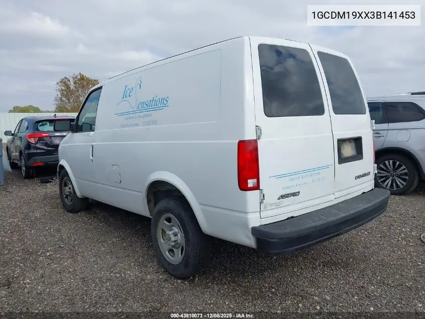 1GCDM19XX3B141453 2003 Chevrolet Astro