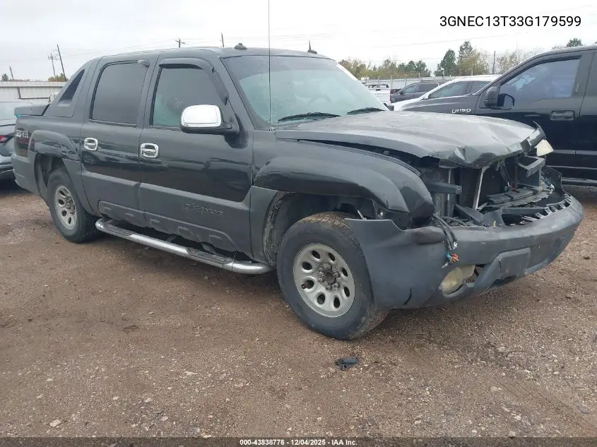 3GNEC13T33G179599 2003 Chevrolet Avalanche 1500