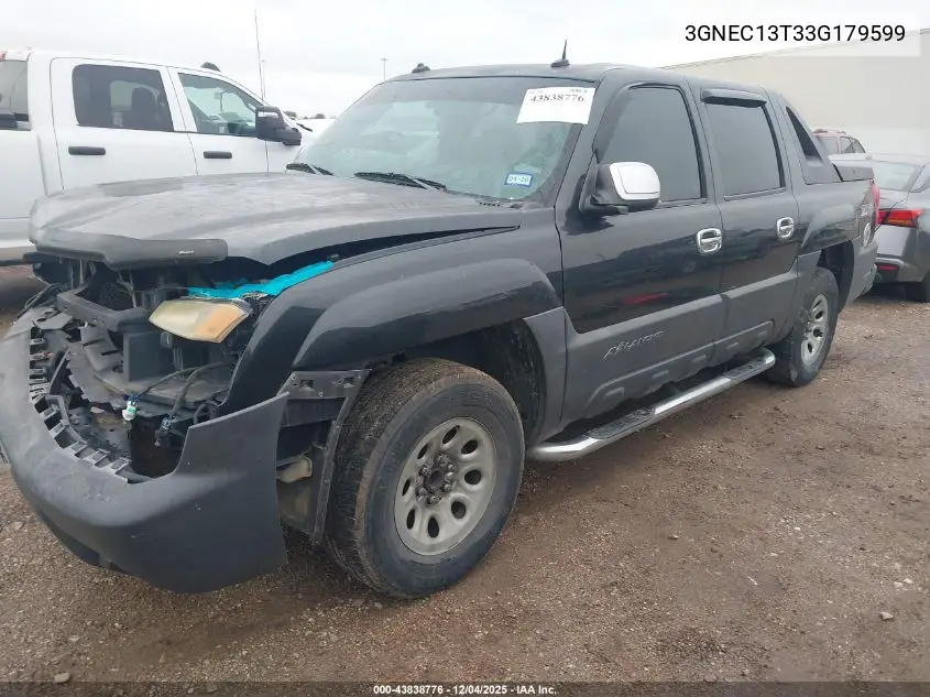 3GNEC13T33G179599 2003 Chevrolet Avalanche 1500