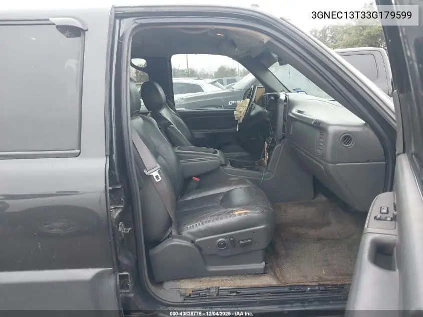 3GNEC13T33G179599 2003 Chevrolet Avalanche 1500