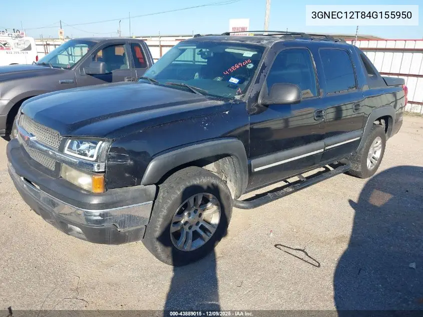 3GNEC12T84G155950 2004 Chevrolet Avalanche 1500