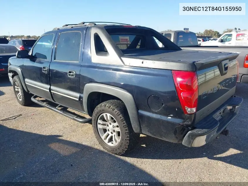 3GNEC12T84G155950 2004 Chevrolet Avalanche 1500