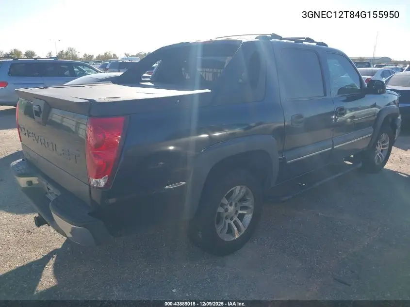 3GNEC12T84G155950 2004 Chevrolet Avalanche 1500