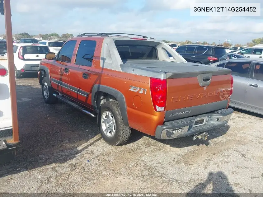3GNEK12T14G254452 2004 Chevrolet Avalanche 1500