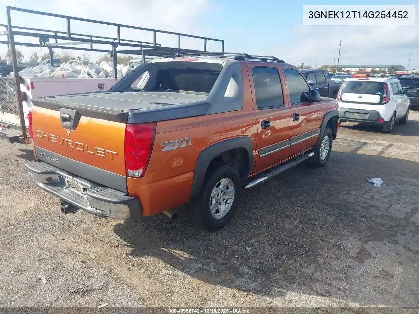 3GNEK12T14G254452 2004 Chevrolet Avalanche 1500