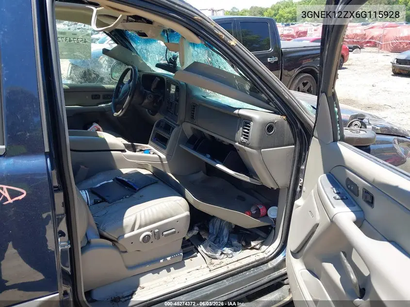 3GNEK12ZX6G115928 2006 Chevrolet Avalanche 1500 Lt