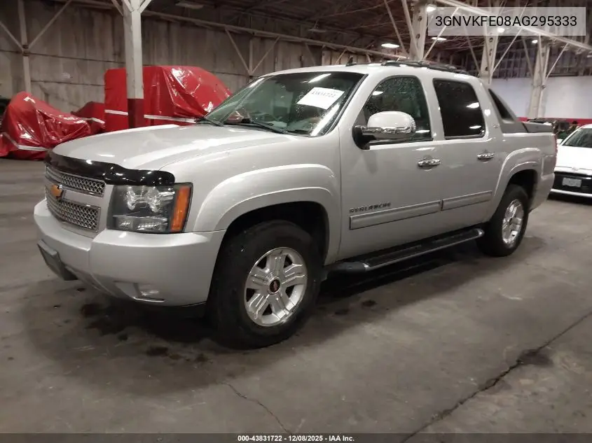 3GNVKFE08AG295333 2010 Chevrolet Avalanche 1500 Lt1