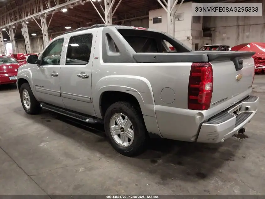 3GNVKFE08AG295333 2010 Chevrolet Avalanche 1500 Lt1