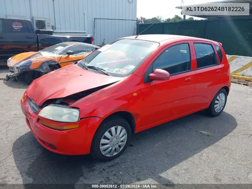 KL1TD62624B182226 2004 Chevrolet Aveo