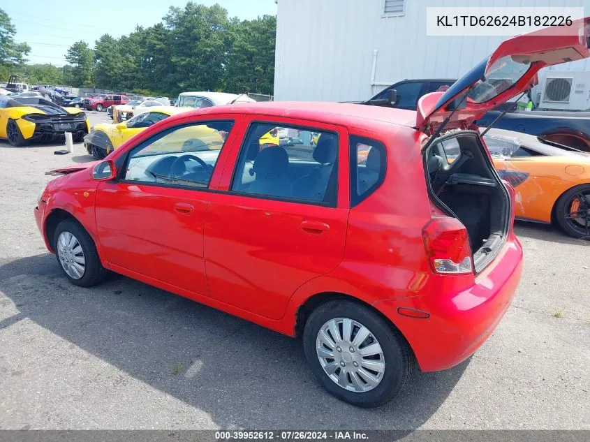 KL1TD62624B182226 2004 Chevrolet Aveo