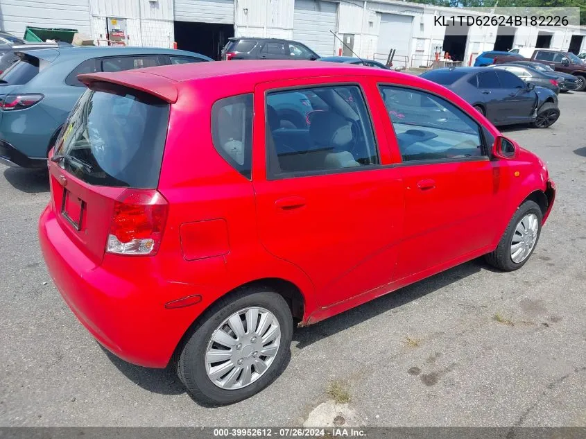 KL1TD62624B182226 2004 Chevrolet Aveo