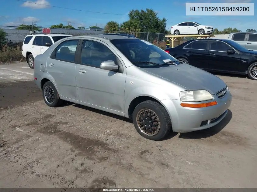 KL1TD52615B469200 2005 Chevrolet Aveo Ls