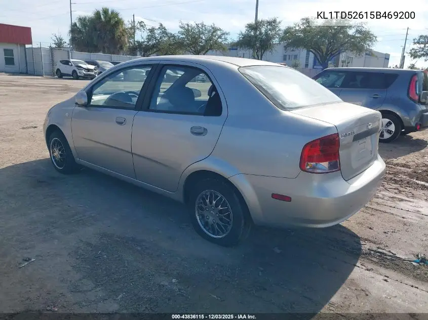 KL1TD52615B469200 2005 Chevrolet Aveo Ls