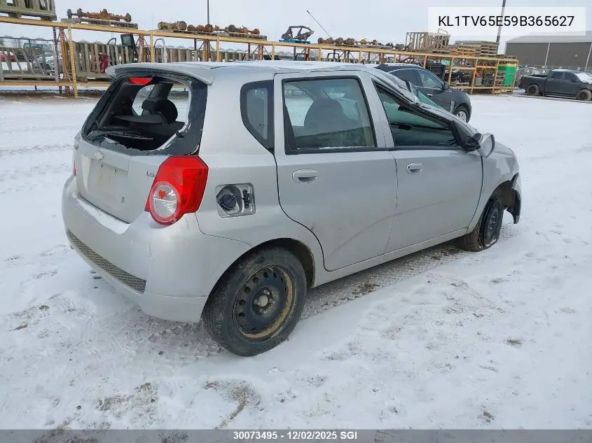 KL1TV65E59B365627 2009 Chevrolet Aveo Ls