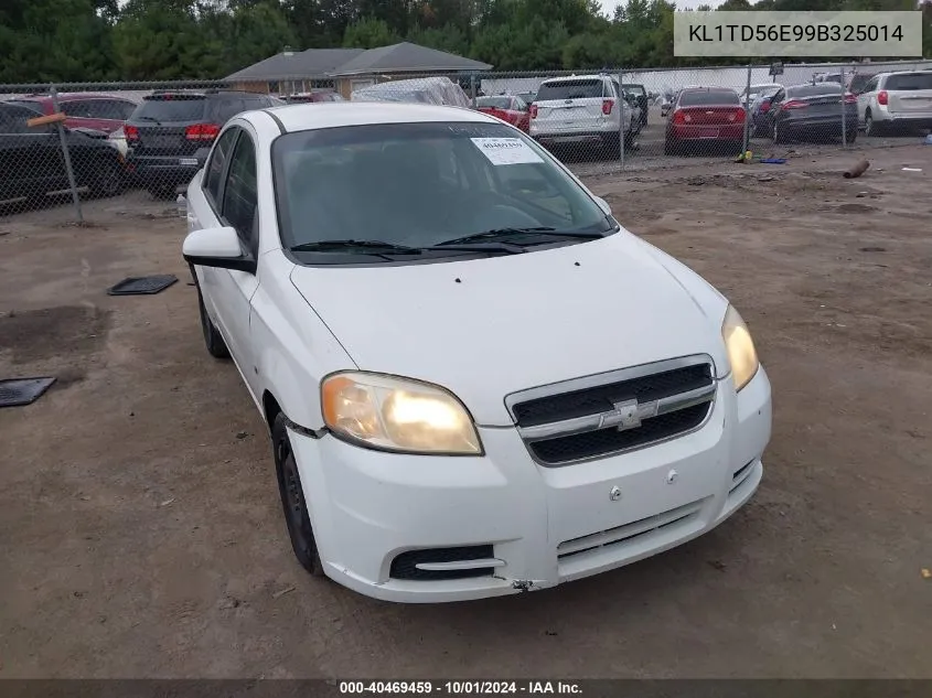 KL1TD56E99B325014 2009 Chevrolet Aveo Ls/Lt