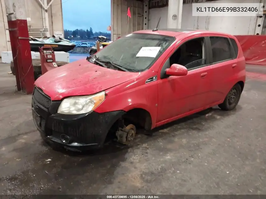 KL1TD66E99B332406 2009 Chevrolet Aveo Ls