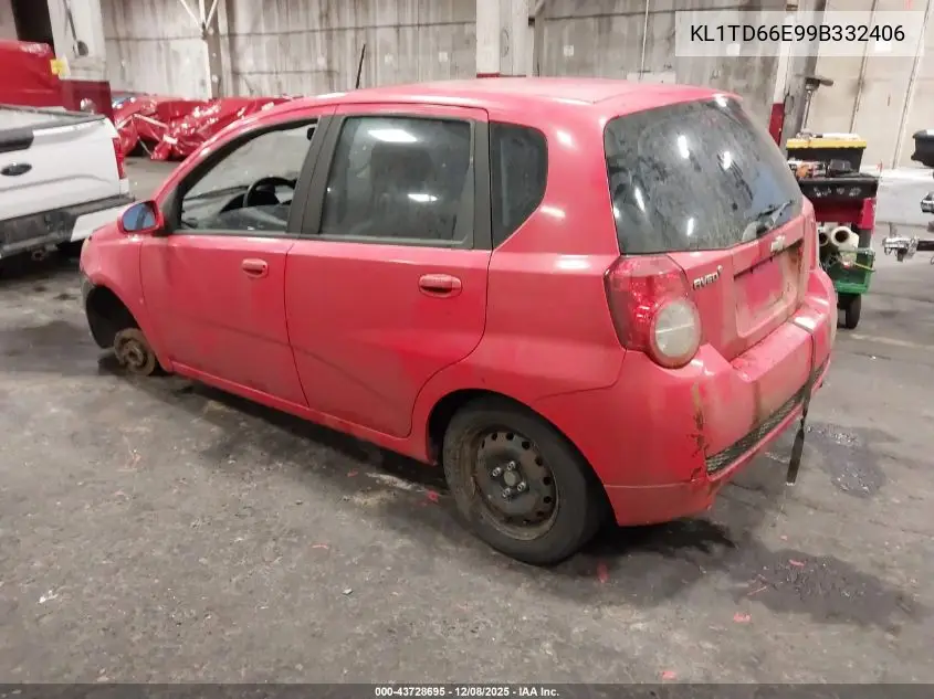 KL1TD66E99B332406 2009 Chevrolet Aveo Ls