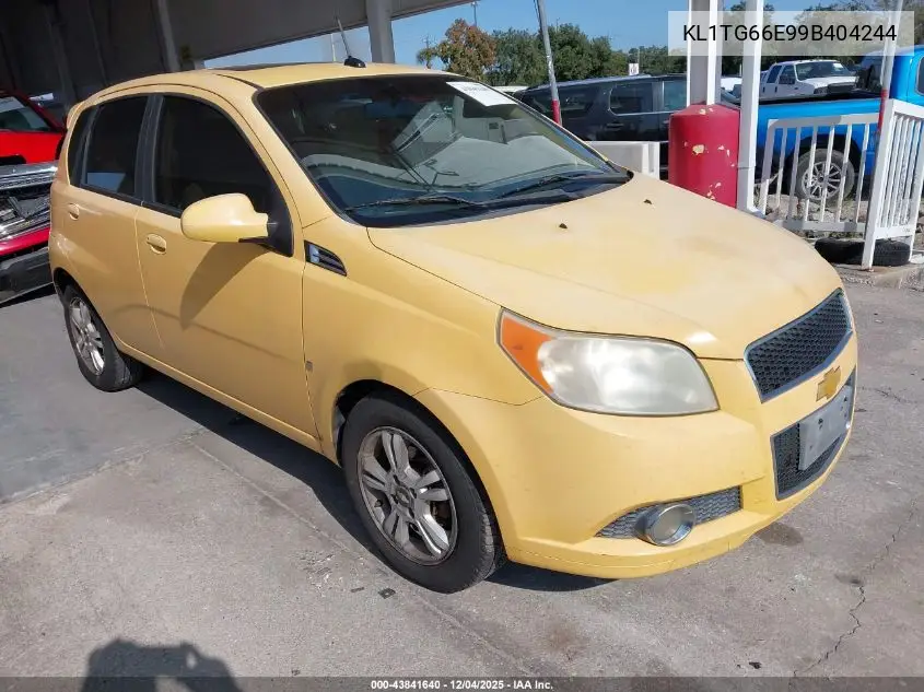 KL1TG66E99B404244 2009 Chevrolet Aveo Lt