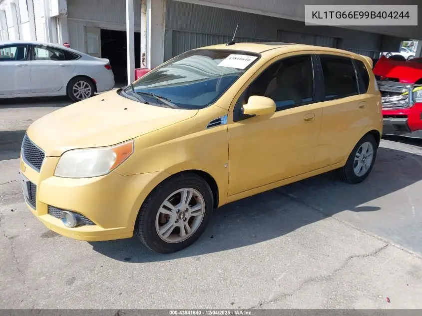 KL1TG66E99B404244 2009 Chevrolet Aveo Lt