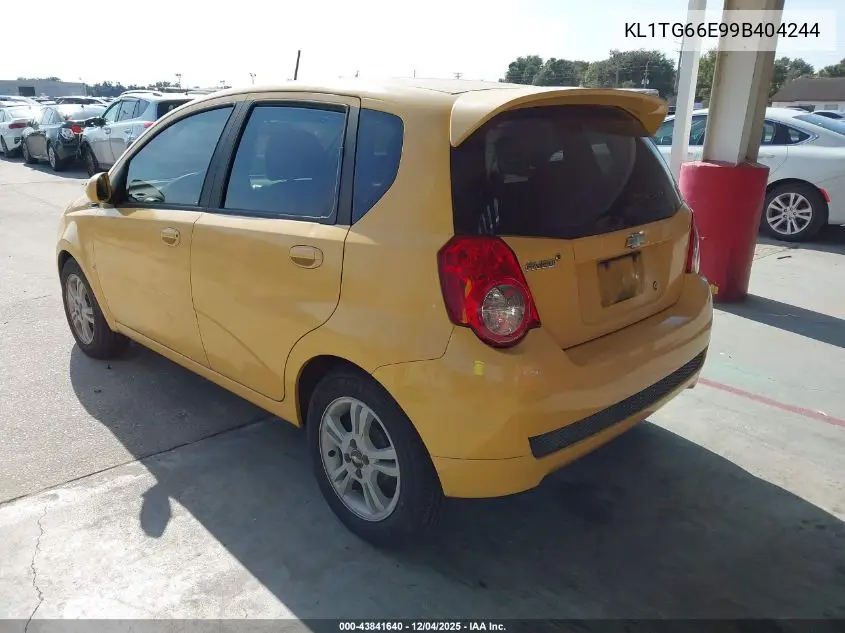 KL1TG66E99B404244 2009 Chevrolet Aveo Lt