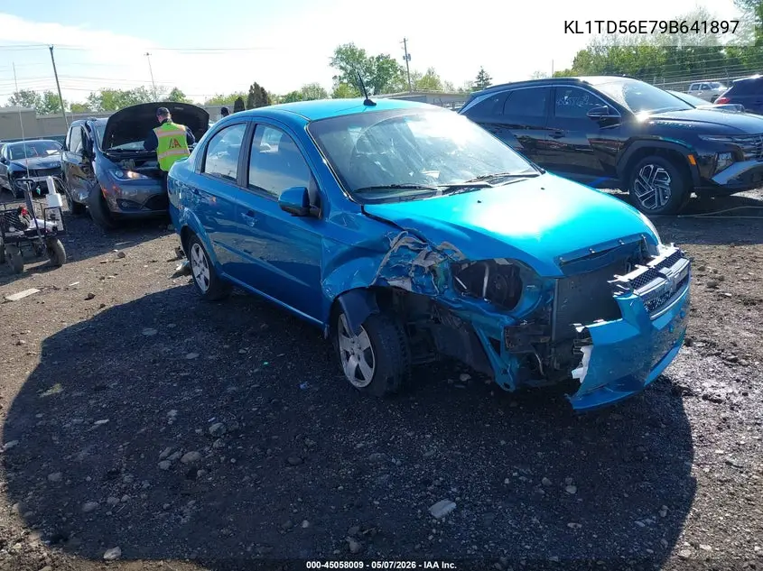 2009 Chevrolet Aveo Lt VIN: KL1TD56E79B641897 Lot: 45058009