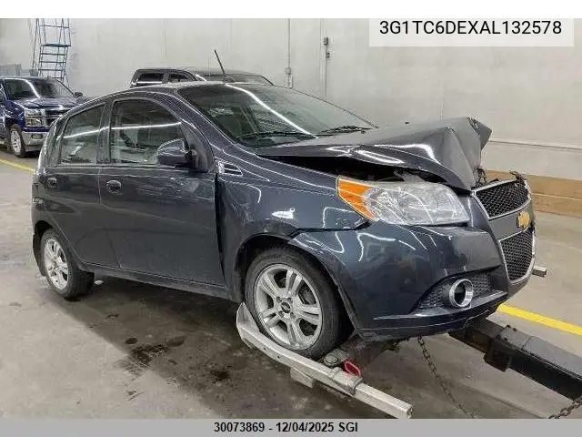 3G1TC6DEXAL132578 2010 Chevrolet Aveo Lt