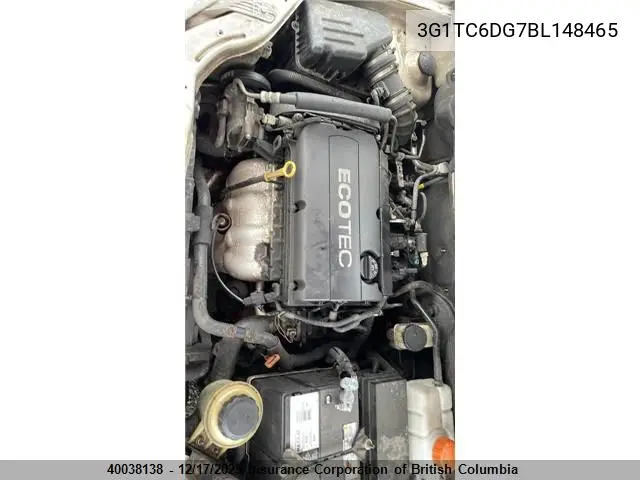 3G1TC6DG7BL148465 2011 Chevrolet Aveo