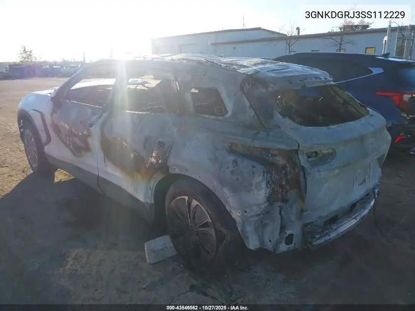 3GNKDGRJ3SS112229 2025 Chevrolet Blazer Ev Lt Awd