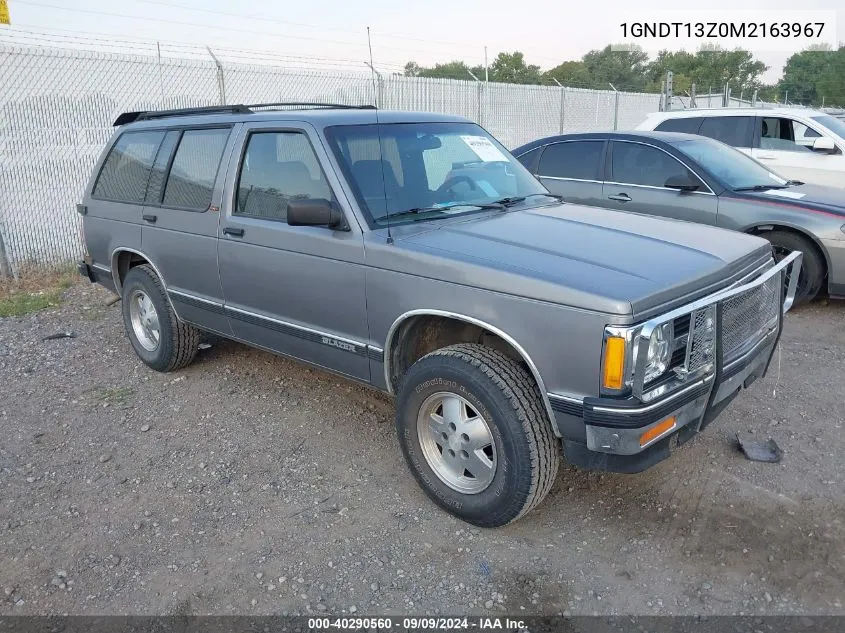 1GNDT13Z0M2163967 1991 Chevrolet Blazer S10