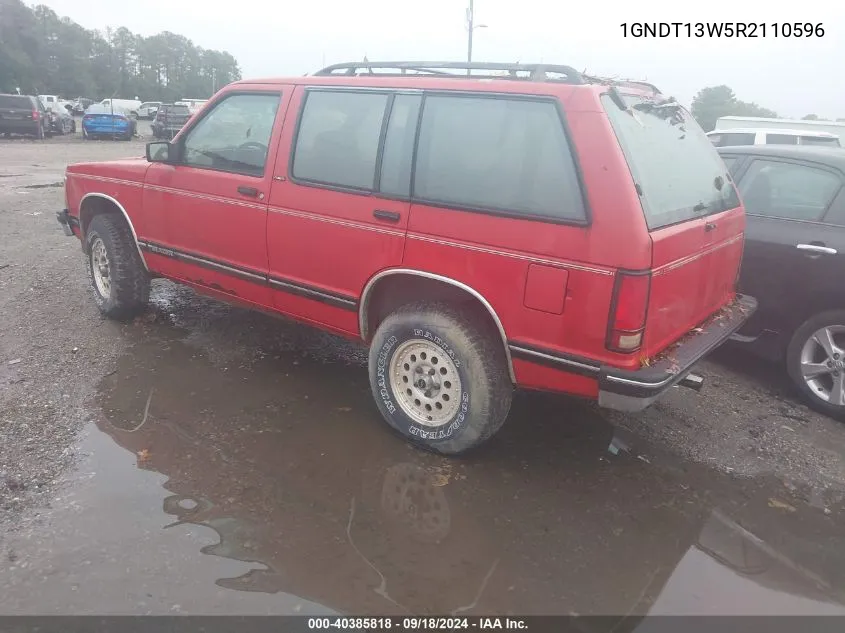 1GNDT13W5R2110596 1994 Chevrolet Blazer S10