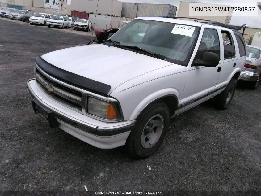 1GNCS13W4T2280857 1996 Chevrolet Blazer