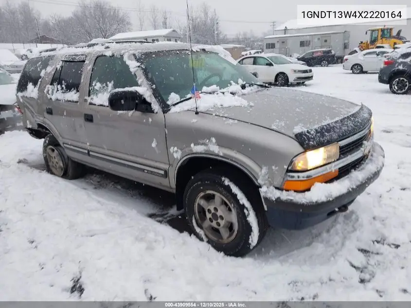 1GNDT13W4X2220164 1999 Chevrolet Blazer Ls