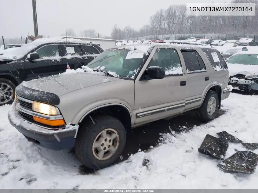 1GNDT13W4X2220164 1999 Chevrolet Blazer Ls