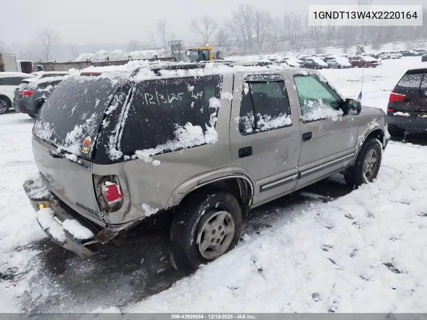 1GNDT13W4X2220164 1999 Chevrolet Blazer Ls