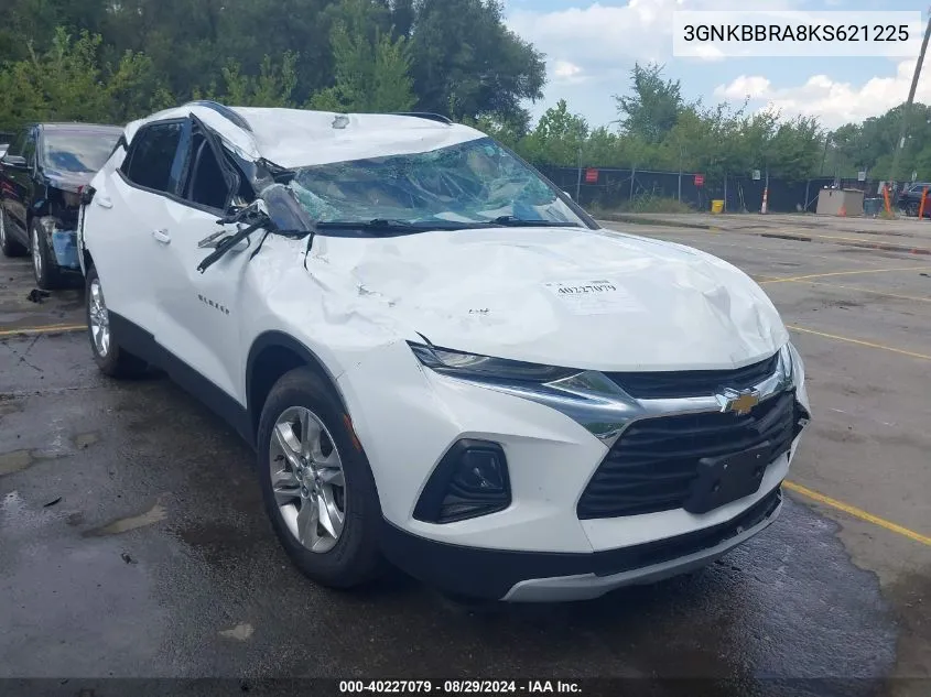 2019 Chevrolet Blazer VIN: 3GNKBBRA8KS621225 Lot: 40227079