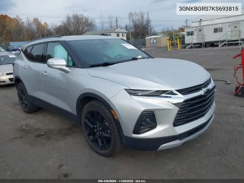 3GNKBGRS7KS693815 2019 Chevrolet Blazer