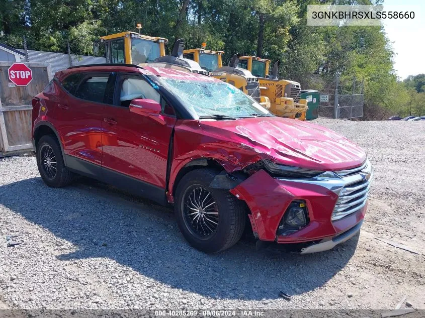 2020 Chevrolet Blazer Awd 2Lt VIN: 3GNKBHRSXLS558660 Lot: 40285269