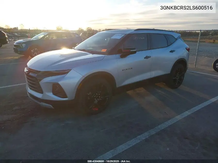 3GNKBCRS2LS600516 2020 Chevrolet Blazer Fwd 2Lt
