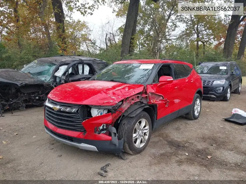 3GNKBBRA1LS662037 2020 Chevrolet Blazer Fwd 1Lt